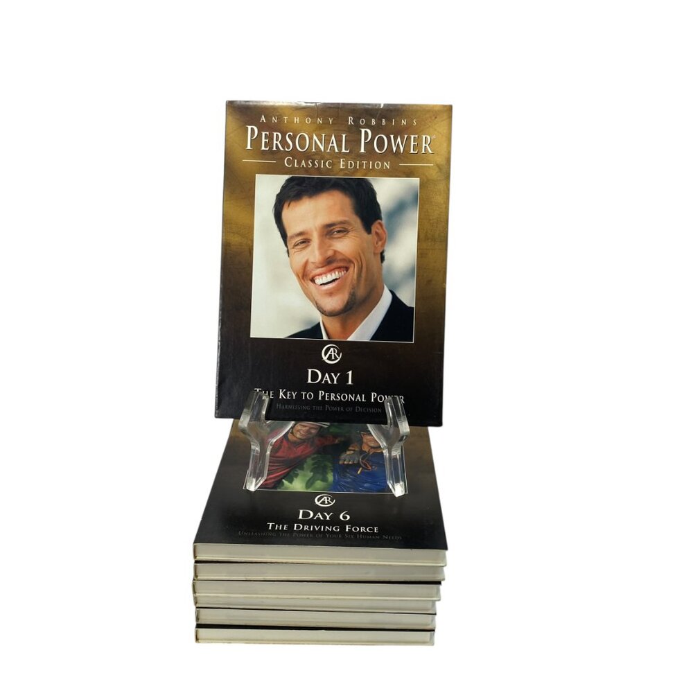 Anthony Robbins Personal Power Self Improvement Classic Edition DVD Set Of 7
